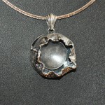 СРЕБЪРЕН МЕДАЛЬОН, РЪЧНА ИЗРАБОТКА